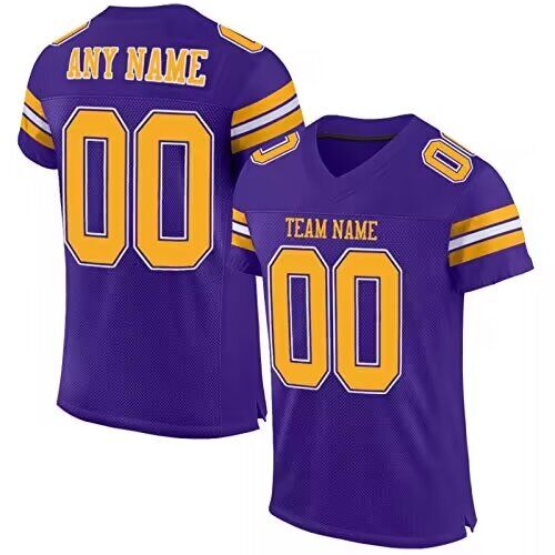 2024 Men NFL custom throwback purple nike jersey->customized nfl jersey->Custom Jersey